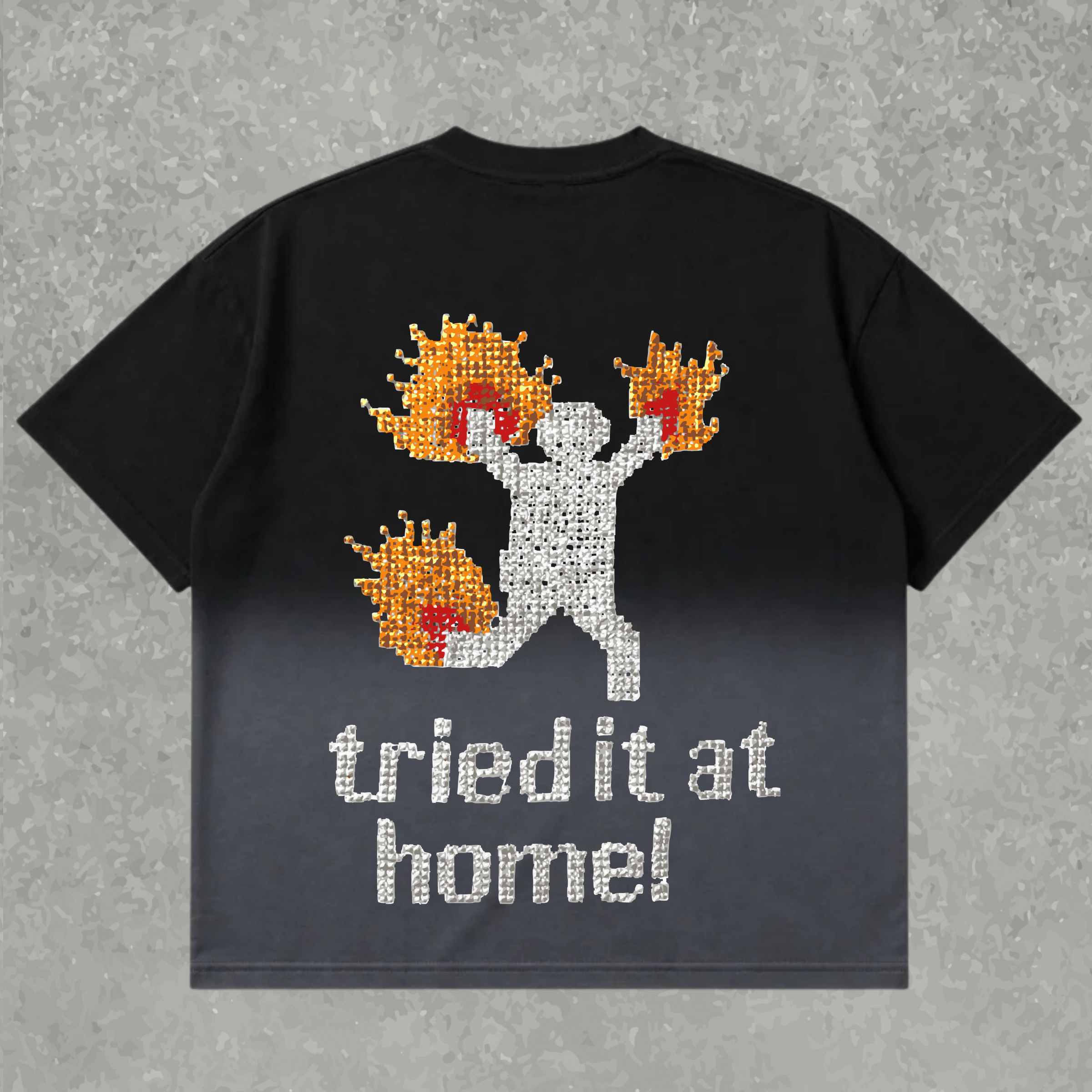 TRIED IT AT HOME — Oversized Tee