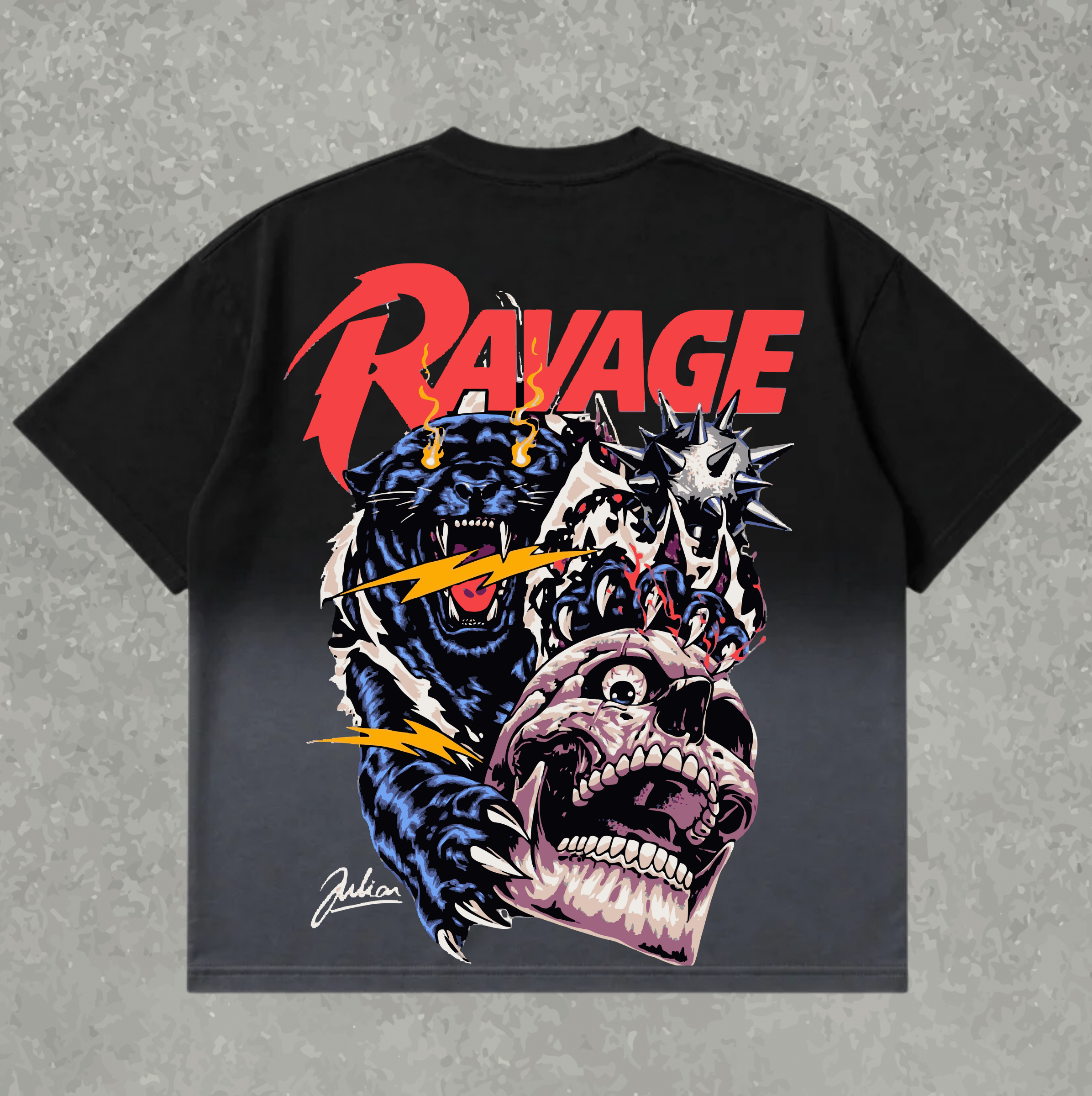 RAVAGE — Oversized Tee