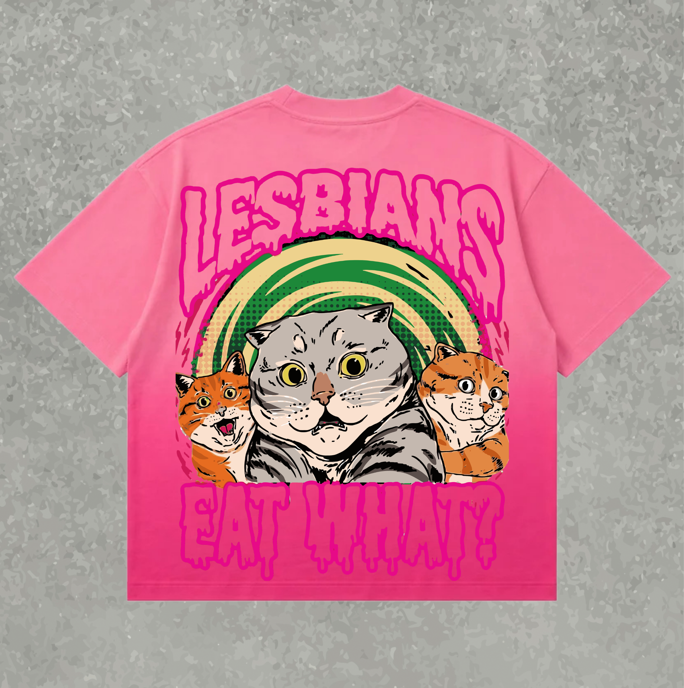 NO OFFENSE- oversized tee
