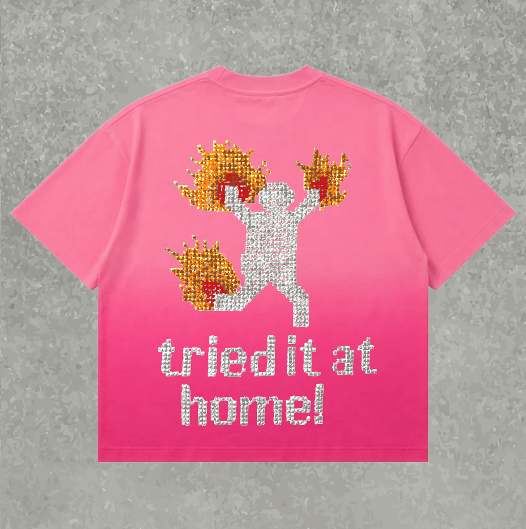 TRIED IT AT HOME — Oversized Tee