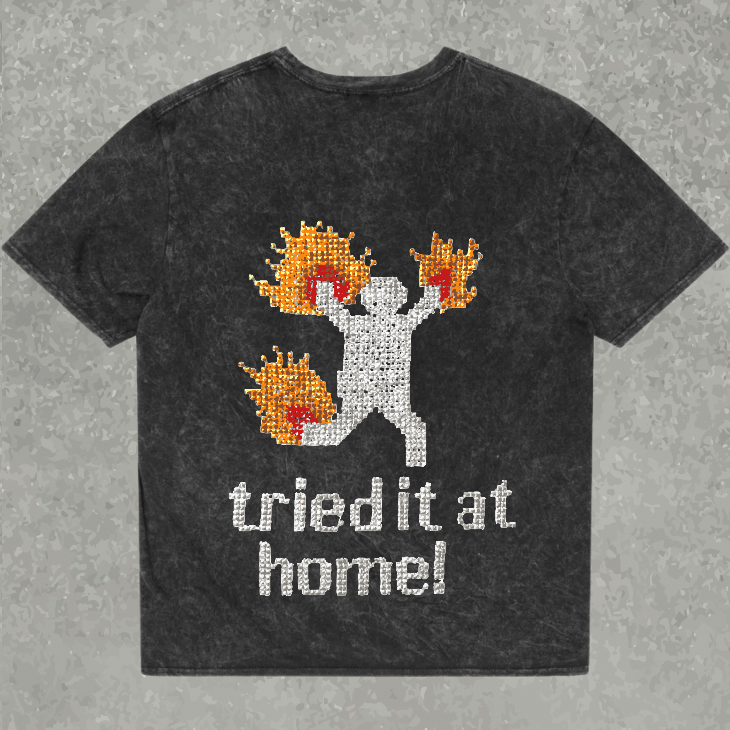 TRIED IT AT HOME — Oversized Tee
