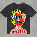 ON FIRE — Oversized Tee