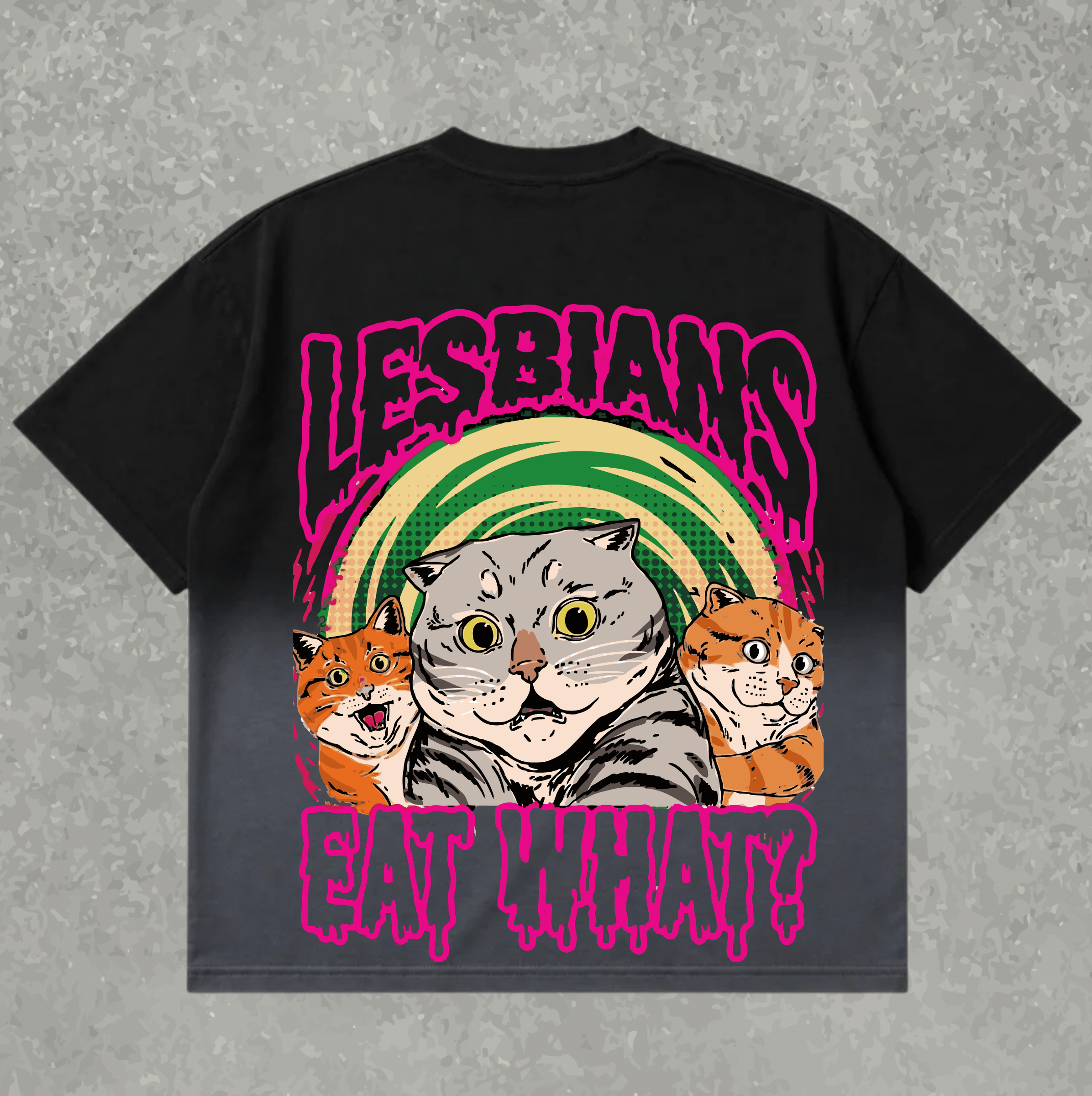 NO OFFENSE- oversized tee