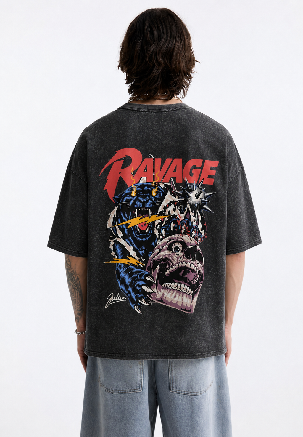 RAVAGE — Oversized Tee