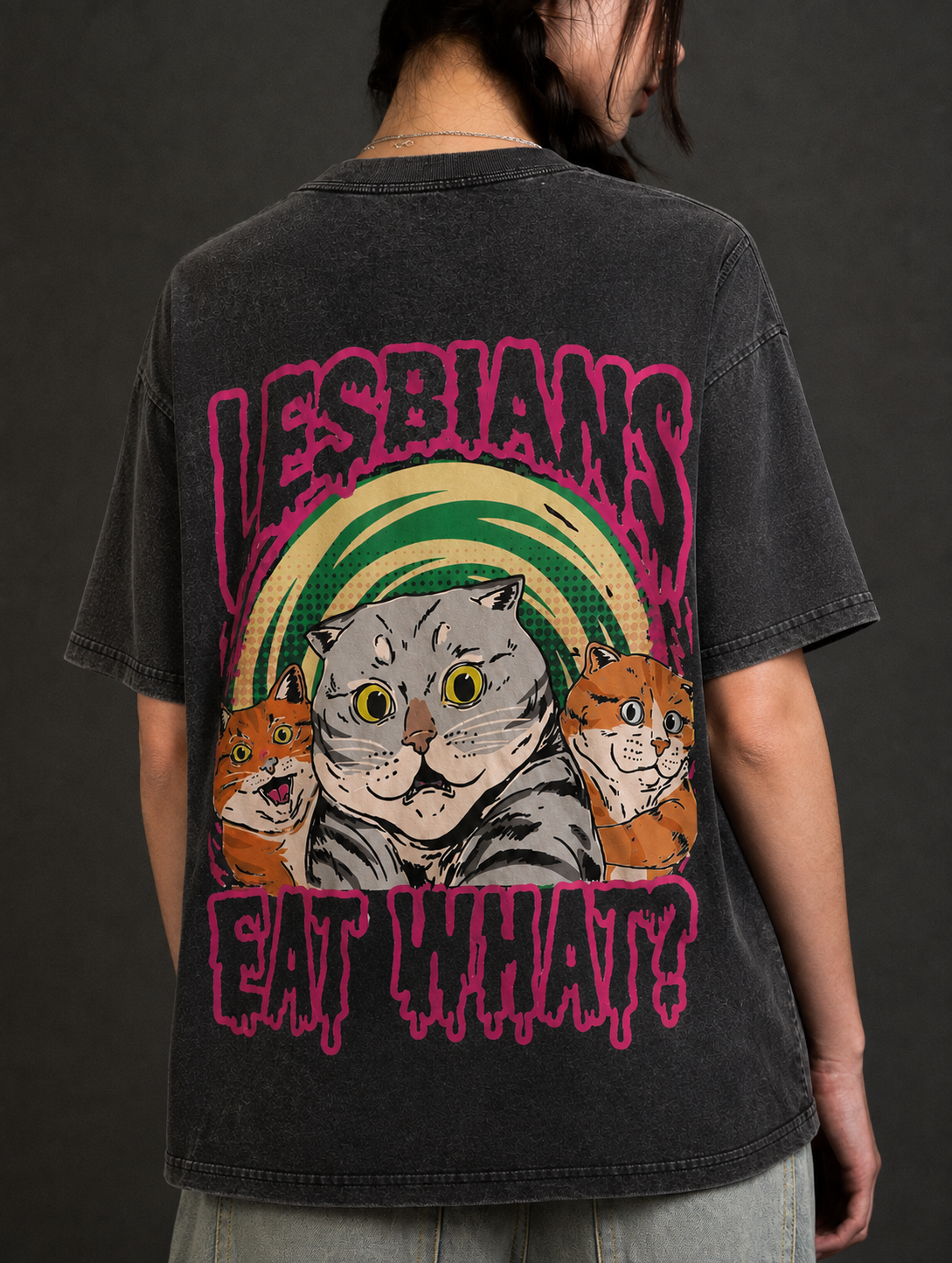 NO OFFENSE- oversized tee