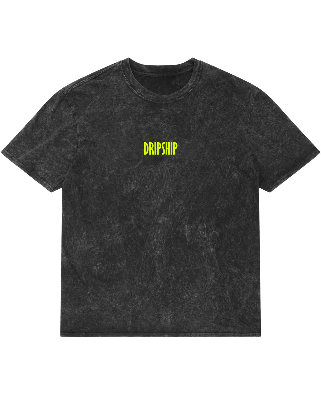 Acidwash Oversized T-shirt Front Design